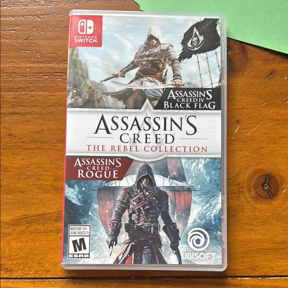 Assassin's Creed The Rebel Collection Nintendo Red and Black